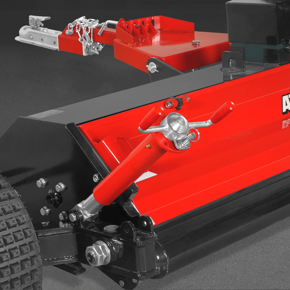MechMaxx ATV140 Flail Mower 55" Tow-Behind ATV Offset 23HP 679cc Electric Start Gas Adjustable Mowing Height New