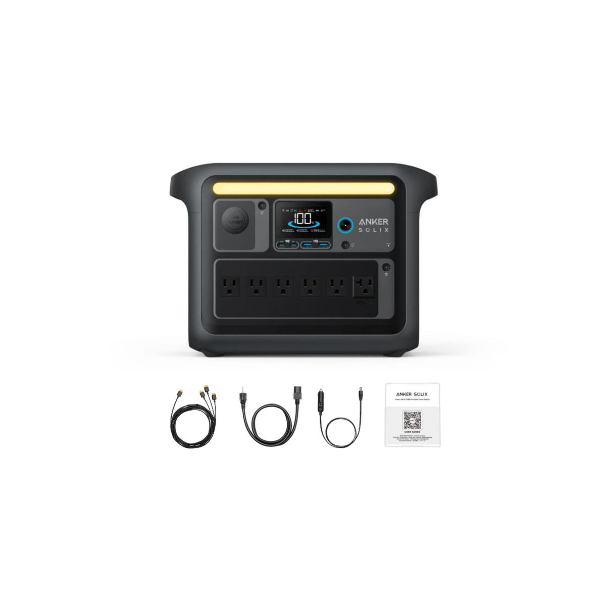 Anker SOLIX C1000X Portable Power Station Inclusions
