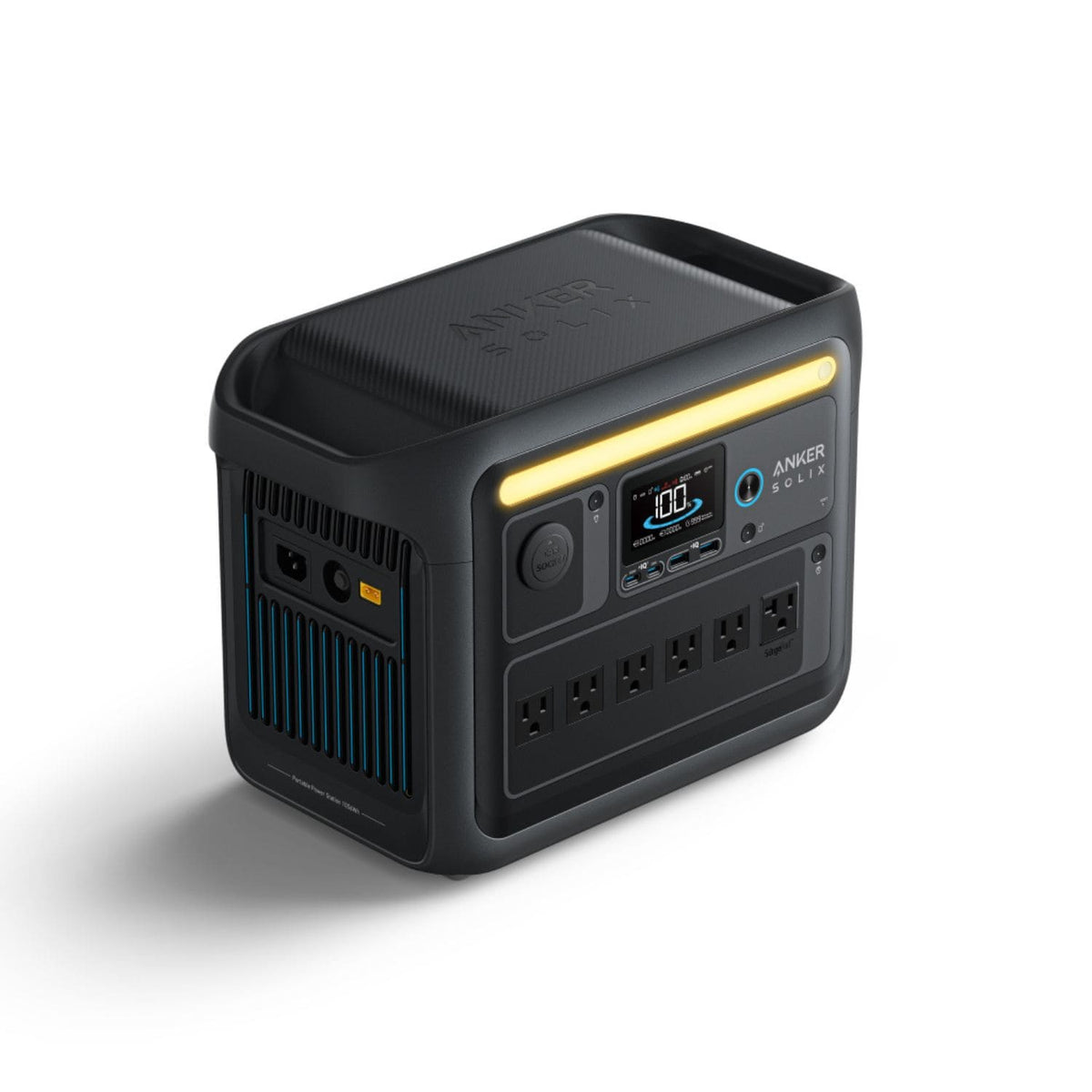 Anker SOLIX C1000X Portable Power Station Right View