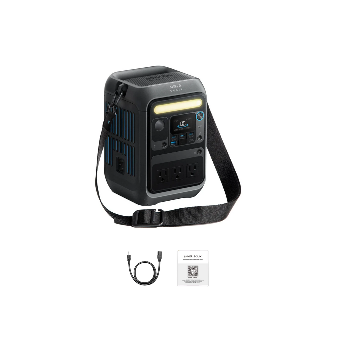 Anker SOLIX C200X Portable Power Station Inclusions