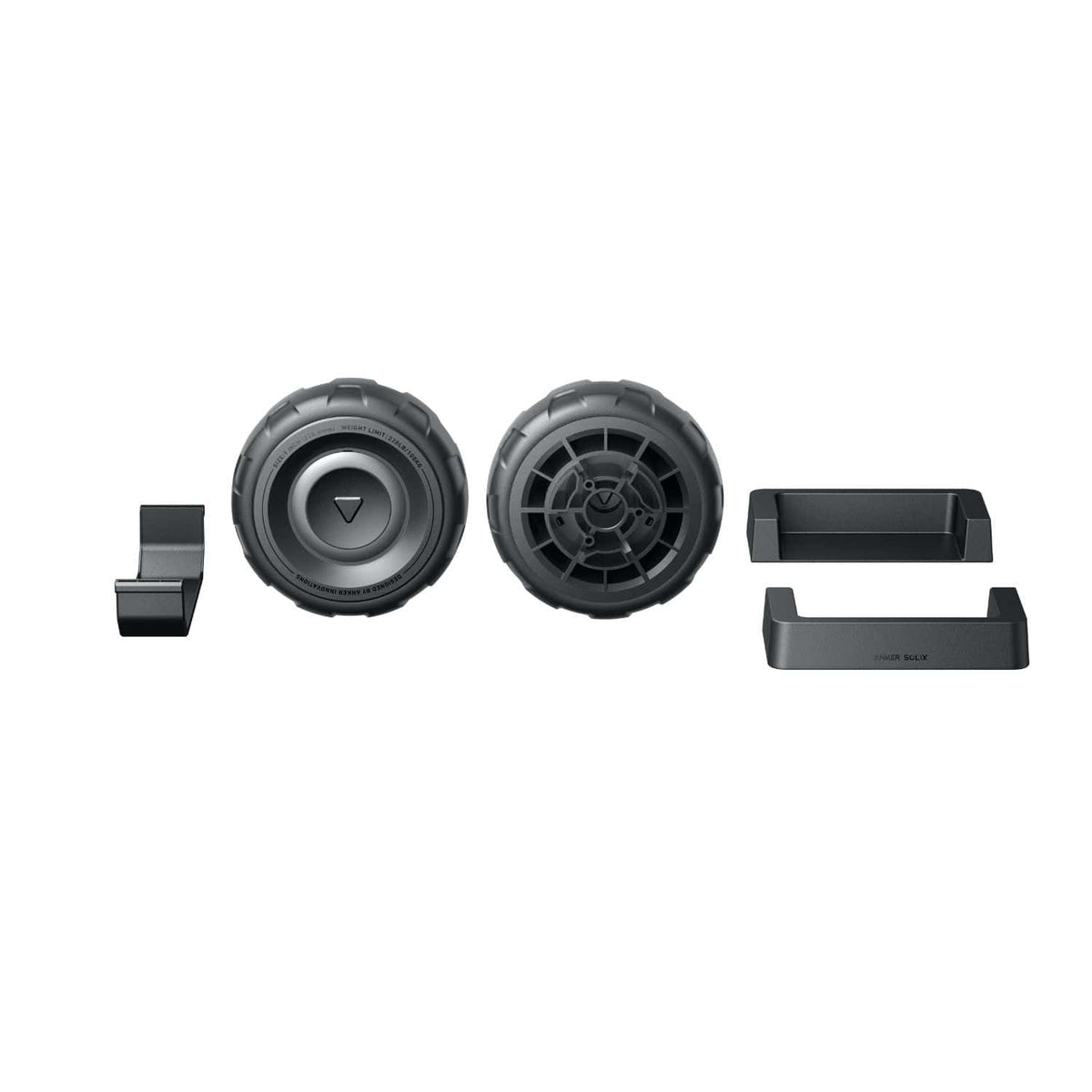 Anker SOLIX EverFrost 2 Beach Wheels Side View 