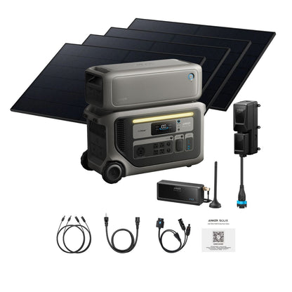 Anker SOLIX F3000 DIY Home Power Saver Kit