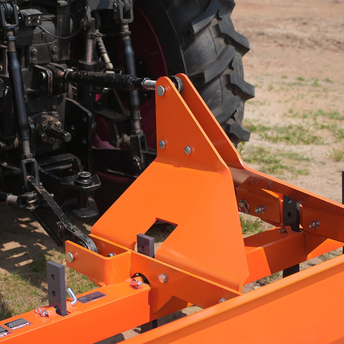 MechMaxx BB84 Box Blade Scraper 84" 7 Shanks 3 Point Hitch Tractor Attachment New