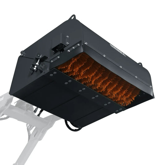 MechMaxx BS40 Skid Steer Broom 40" Working Width Mini Box Broom Sweeper New