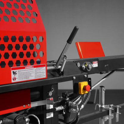 MechMaxx HLS20 Log Splitter Firewood Processor with Conveyor 20 Ton Splitting Force 24" x 15" Log Capacity 18" Chainsaw New