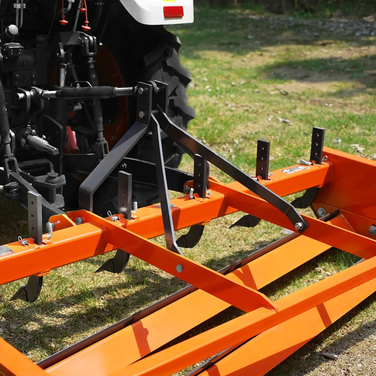 MechMaxx LP72 Land Leveler 72" Heavy Duty Land Plane Scraper Grader with Shanks 3 Point Hitch New