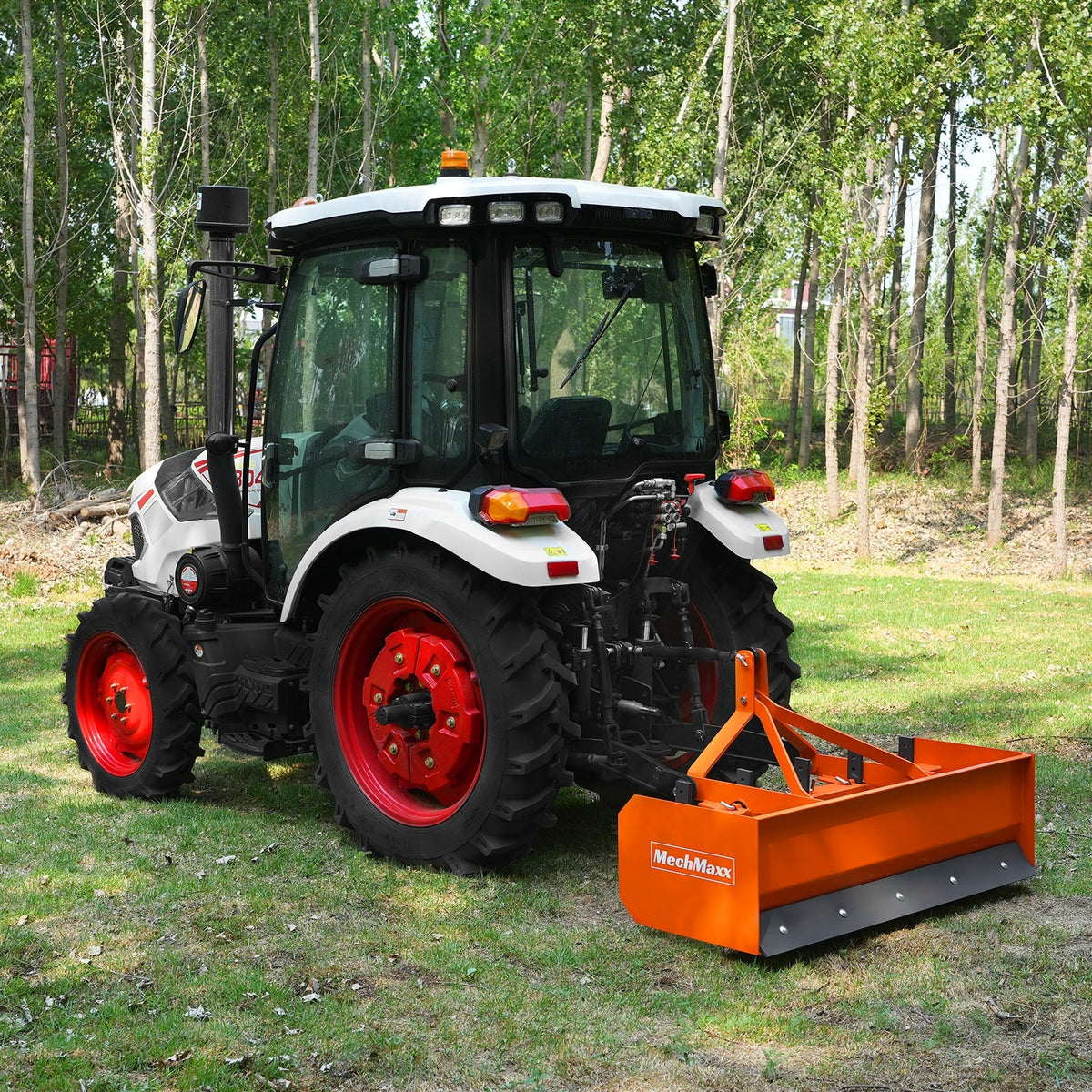 MechMaxx BB60 Box Blade Scraper 60" 5 Shank 3 Point Hitch Tractor Attachment New