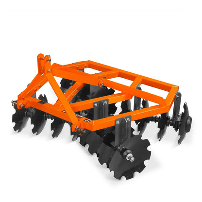 MechMaxx DH60 Disc Harrow 60" Tractor Notched Disc Plow 3 Point Hitch New