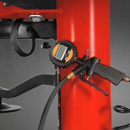 MechMaxx TC9661+WB855 Tire Changer 24" Rim Assist Arm Wheel Balancer Bundle New