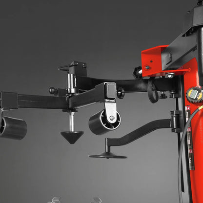 MechMaxx TC9661+WB855 Tire Changer 24" Rim Assist Arm Wheel Balancer Bundle New