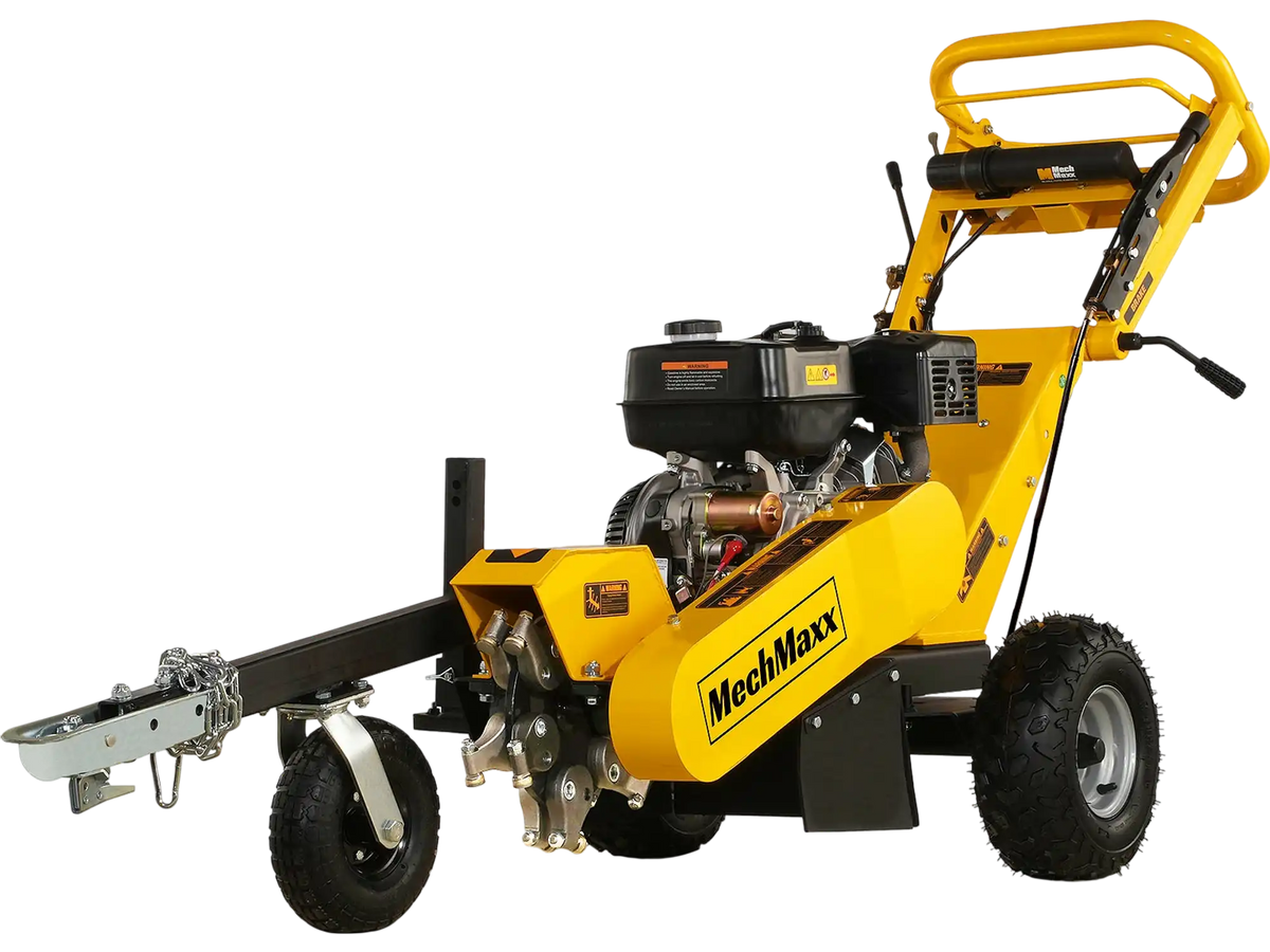MechMaxx SG380 Stump Grinder 15" 15 HP 420cc DUCAR Electric Start Tow Bar New