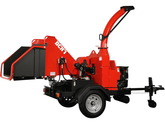 MechMaxx DCH7 Wood Chipper 25HP 750cc Twin Cylinder ZONSEN Petrol Engine 7" Hydraulic Feeding New