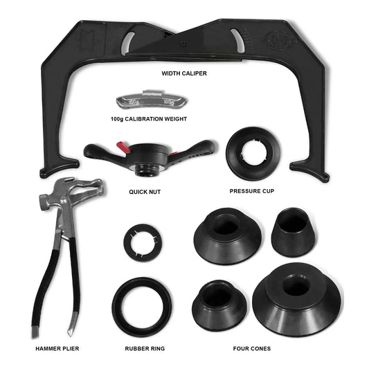 MechMaxx WB855 Wheel Balancer 10-24" Rim Car Tire Balancing Machine 40 mm Shaft New