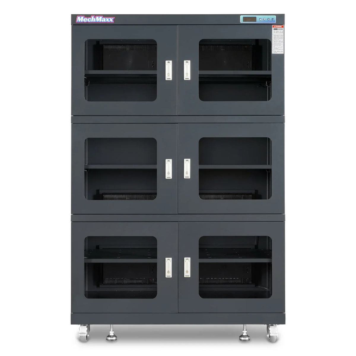 MechMaxx EDC1430C-6 Desiccator Cabinets 1430L ESD Electronic Dry Cabinet 1-10% RH Ultra-Low Humidity Storage New