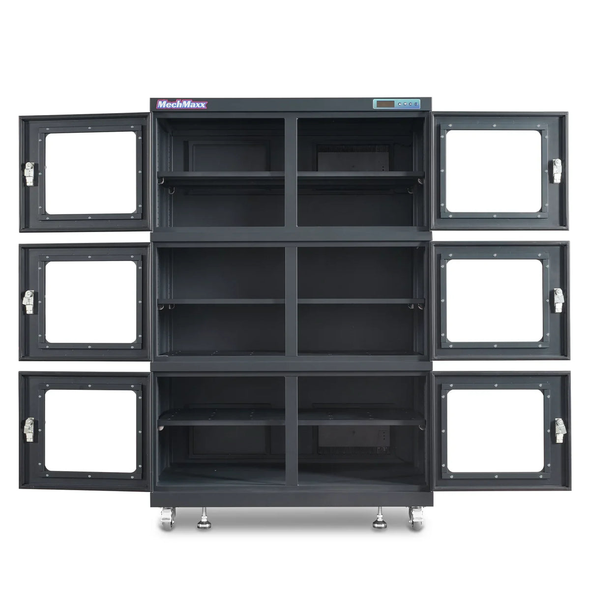 MechMaxx EDC1430A-6 Desiccator Cabinet 1430L ESD Electronic Dry Cabinet 20-60% RH Low Humidity Storage New