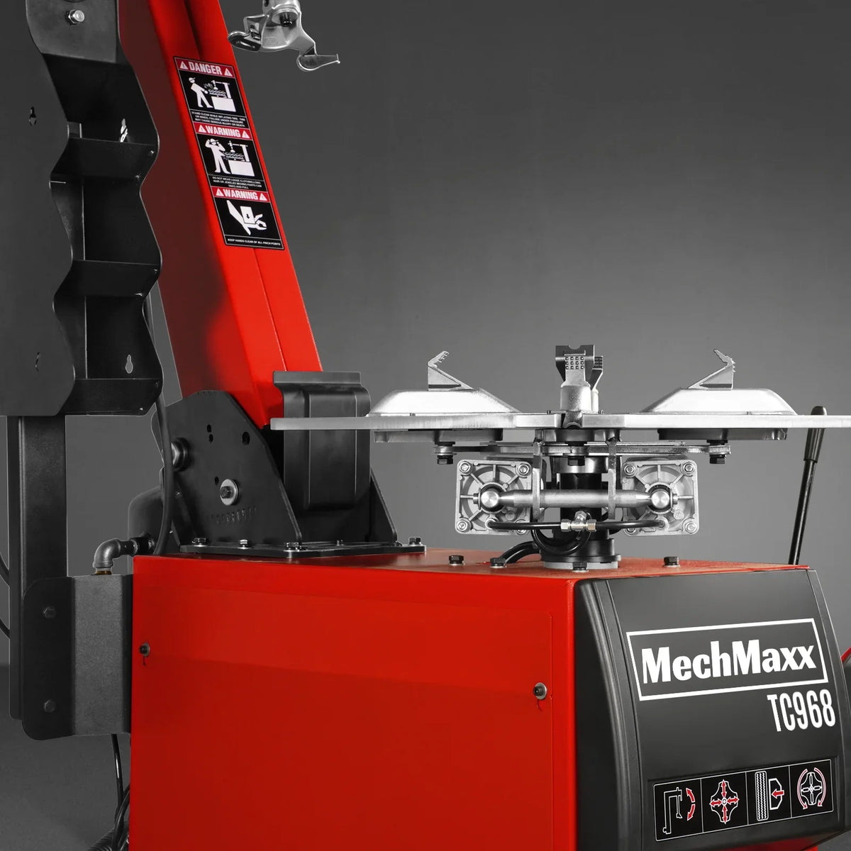 MechMaxx TC968+WB857 Tire Changer High Performance Tilt Back Wheel Balancer Bundle New