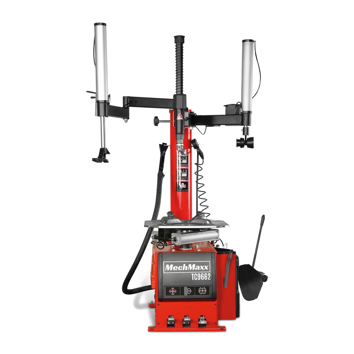 MechMaxx TC9662+WB855 Tire Changer 24" Rim Double Assist Arms Wheel Balancer Bundle New