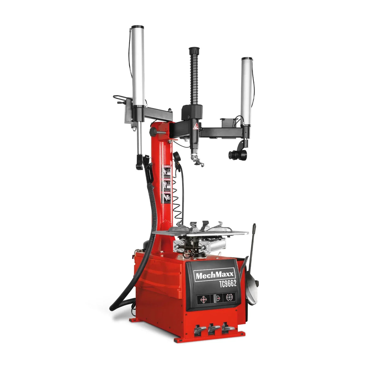 MechMaxx TC9662+WB855 Tire Changer 24" Rim Double Assist Arms Wheel Balancer Bundle New