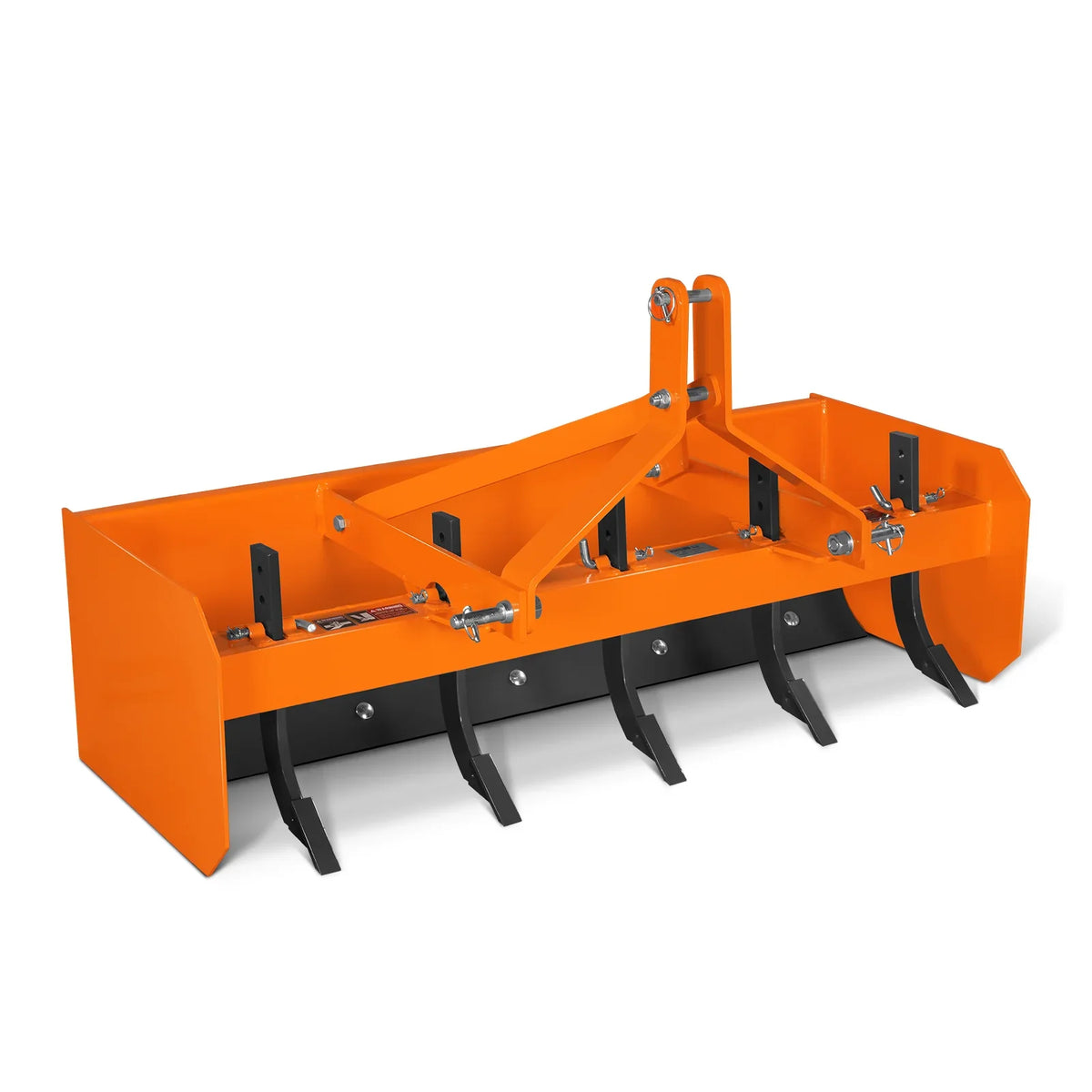 MechMaxx BB60 Box Blade Scraper 60" 5 Shank 3 Point Hitch Tractor Attachment New