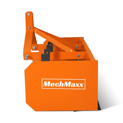 MechMaxx BB72 Box Blade Scraper 72" 6 Shanks 3 Point Hitch Tractor Attachment New