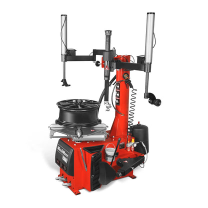 MechMaxx TC9662+WB857 Tire Changer 24" Rim Double Assist Arms Wheel Balancer Bundle New