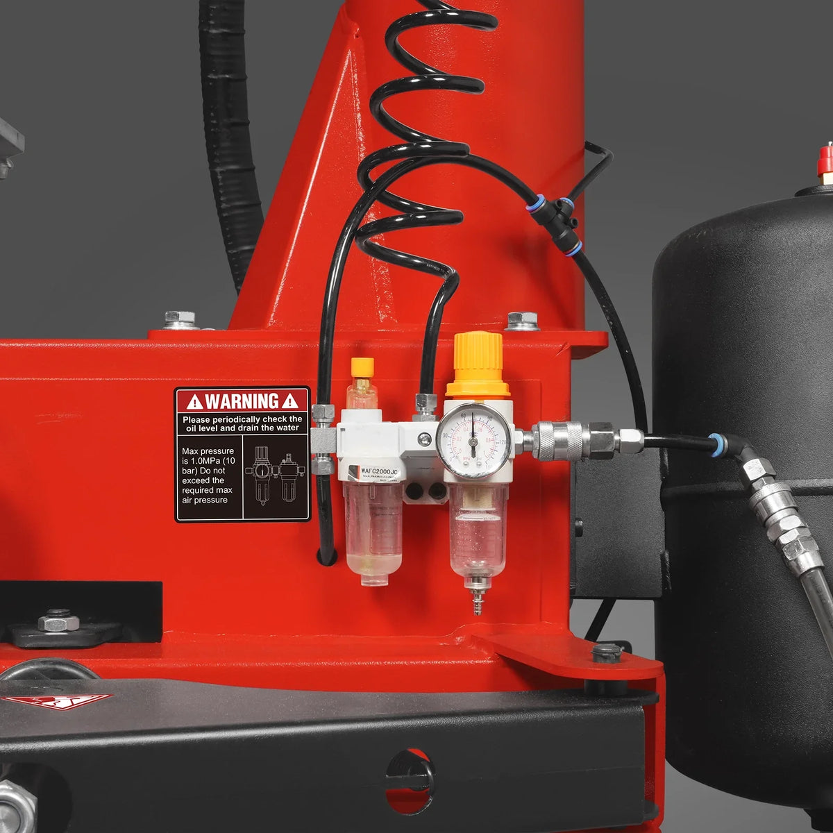 MechMaxx TC9662+WB857 Tire Changer 24" Rim Double Assist Arms Wheel Balancer Bundle New