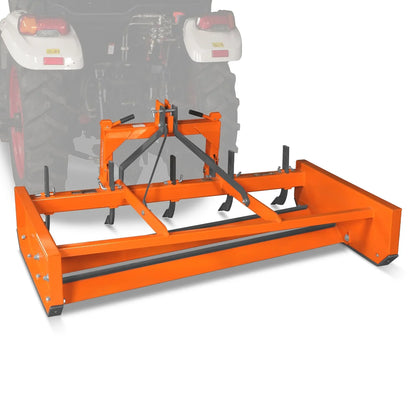 MechMaxx LP72 Land Leveler 72" Heavy Duty Land Plane Scraper Grader with Shanks 3 Point Hitch New