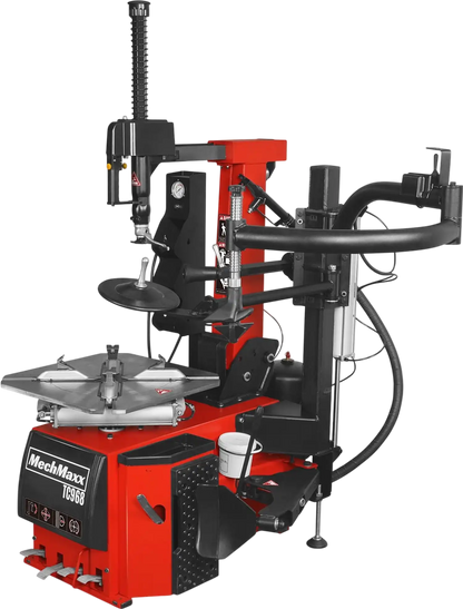 MechMaxx TC9682 Tire Changer High Performance Tilt Back Wheel Changer Multi-Function Assist Arm Bead Blaster New