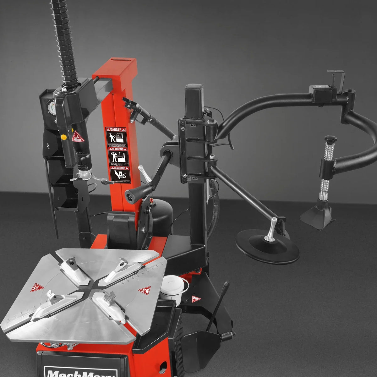 MechMaxx TC9682+WB857 Tire Changer High Performance Tilt Back Wheel Balancer Bundle New