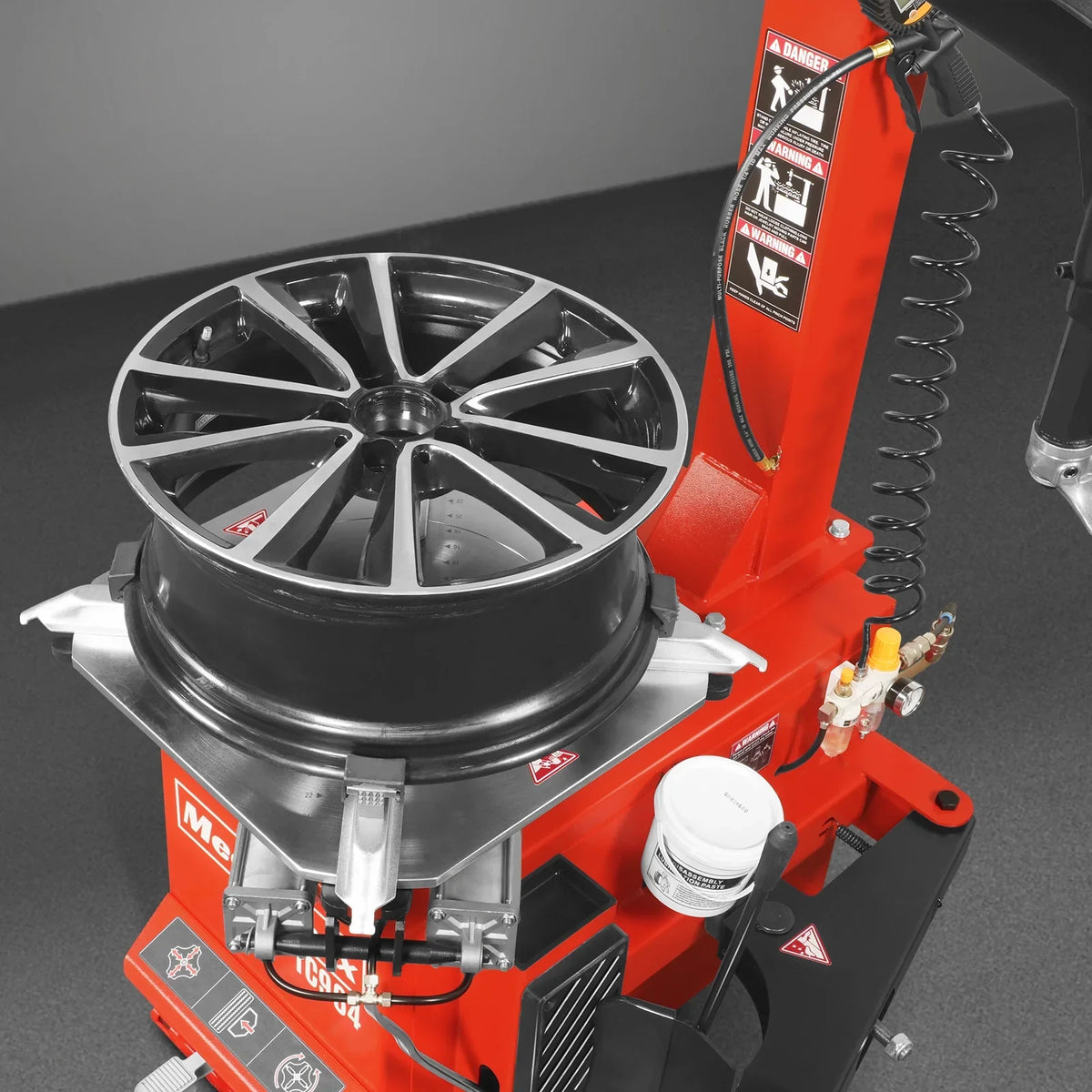 MechMaxx TC964 Tire Changer 1.5 HP Swing Arm Wheel Changer 24" Rim Capacity New
