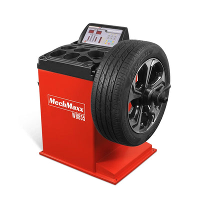MechMaxx WB855 Wheel Balancer 10-24" Rim Car Tire Balancing Machine 40 mm Shaft New