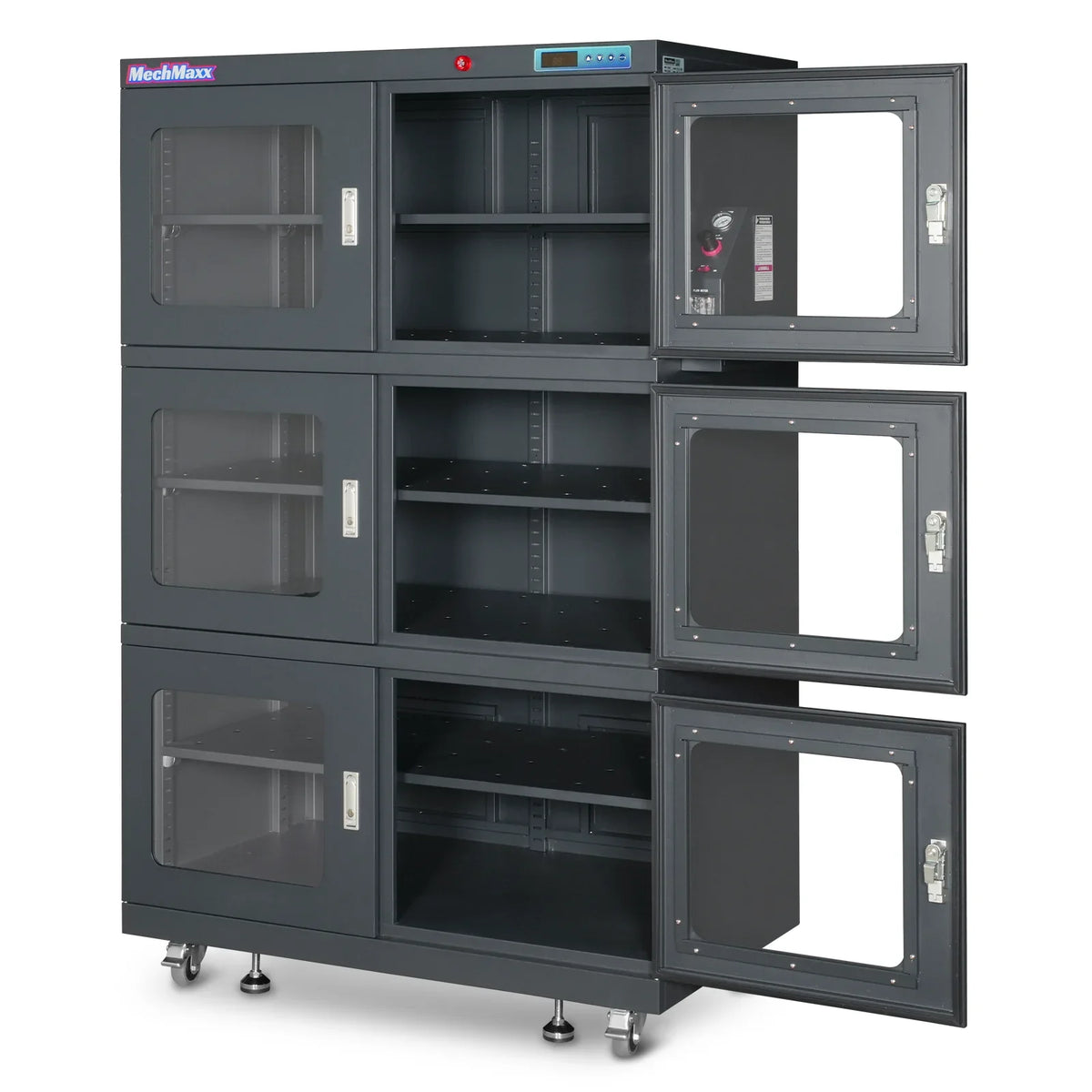 MechMaxx NC1430B-6 Desiccator Cabinet 1430L ESD Nitrogen Dry Low Humidity Storage New