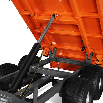 MechMaxx DT4X8 Dump Trailer 2-Ton Capacity Heavy-Duty New