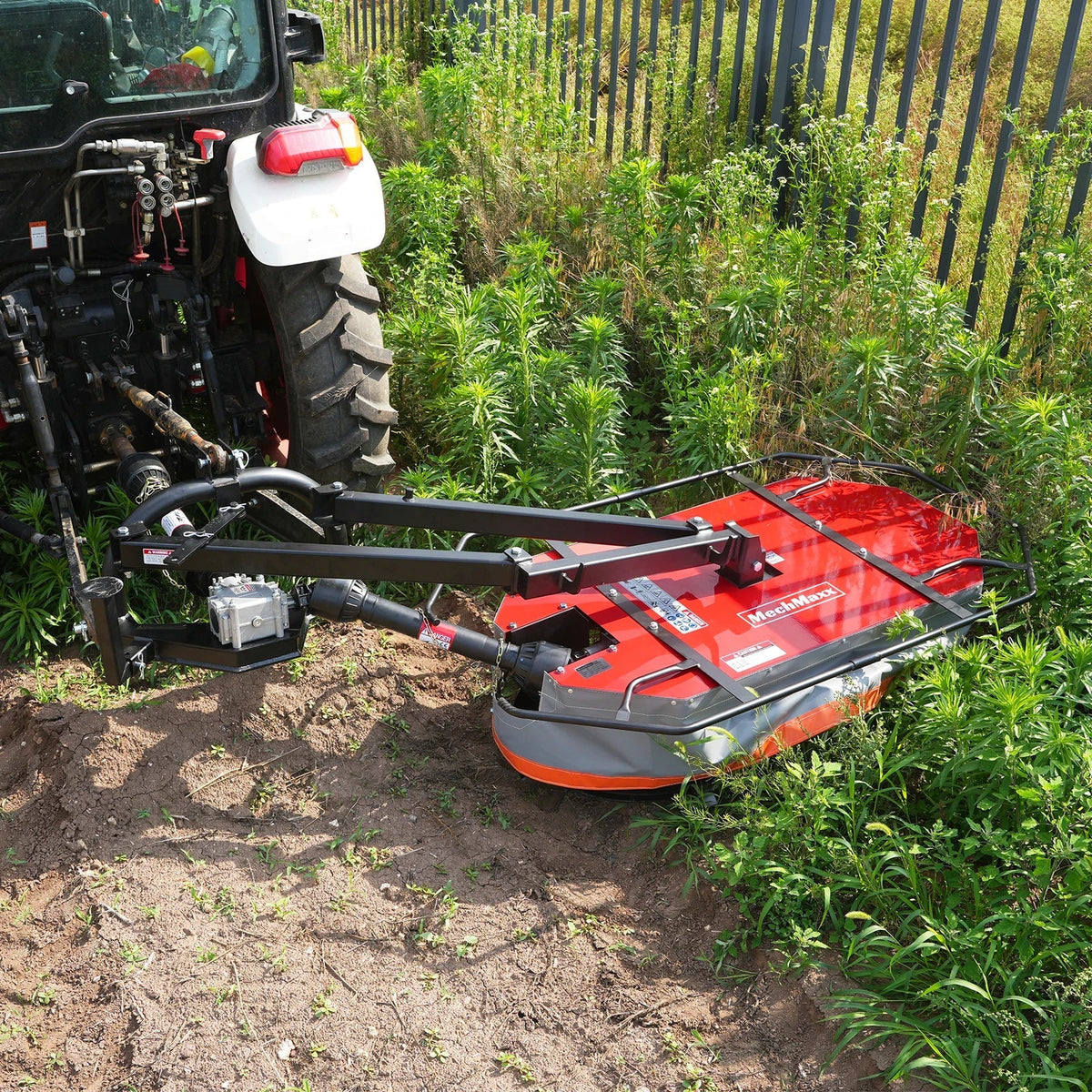 MechMaxx DM53 Drum Mower 53" 3-Point for 25-40 HP Tractor New