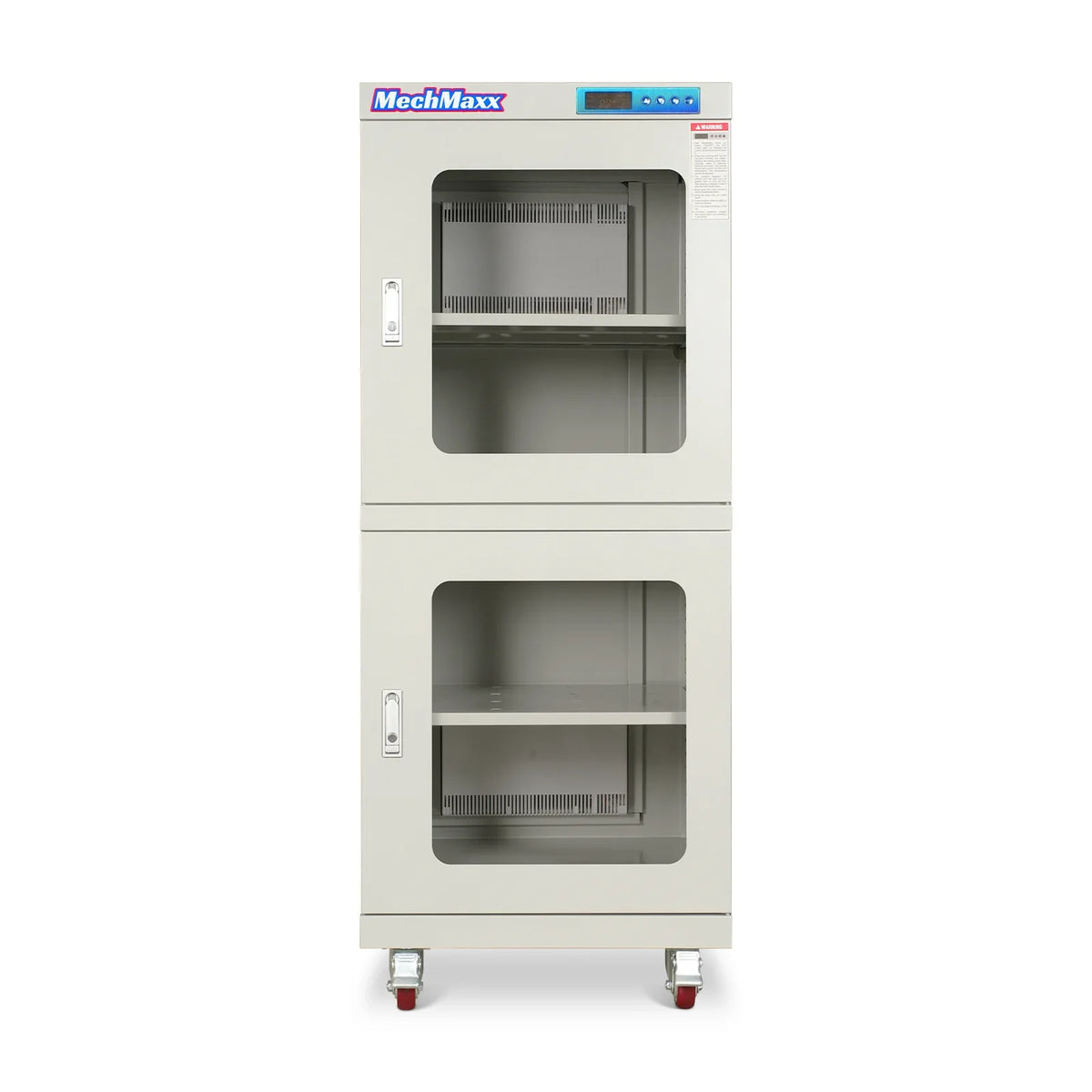 MechMaxx EDC540CW Desiccator Cabinet 540L ESD Electronic Dry Cabinet 1-10% RH Ultra-Low Humidity Storage White New