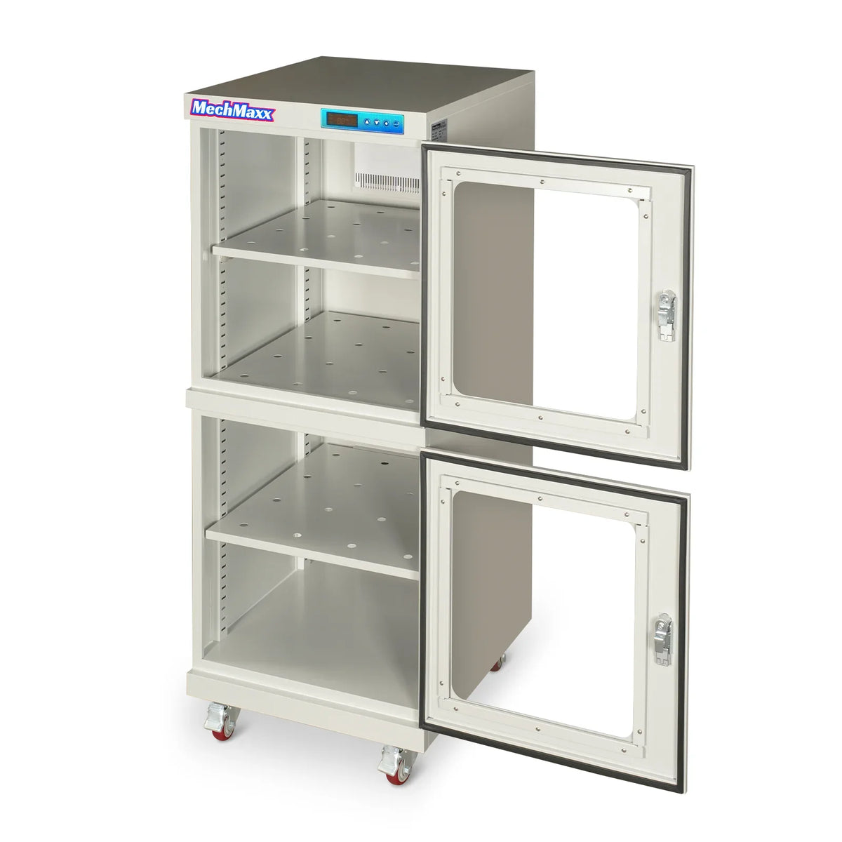 MechMaxx EDC540CW Desiccator Cabinet 540L ESD Electronic Dry Cabinet 1-10% RH Ultra-Low Humidity Storage White New