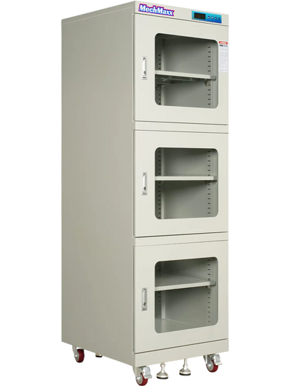 MechMaxx EDC730AW Desiccator Cabinet 730L ESD Electronic Dry Cabinet 20-60% RH Low Humidity Storage White New