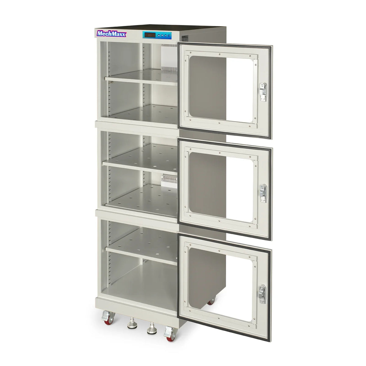 MechMaxx EDC730CW Desiccator Cabinet 1-10% RH Electronic Dry 730L ESD Ultra-Low Humidity Storage White New