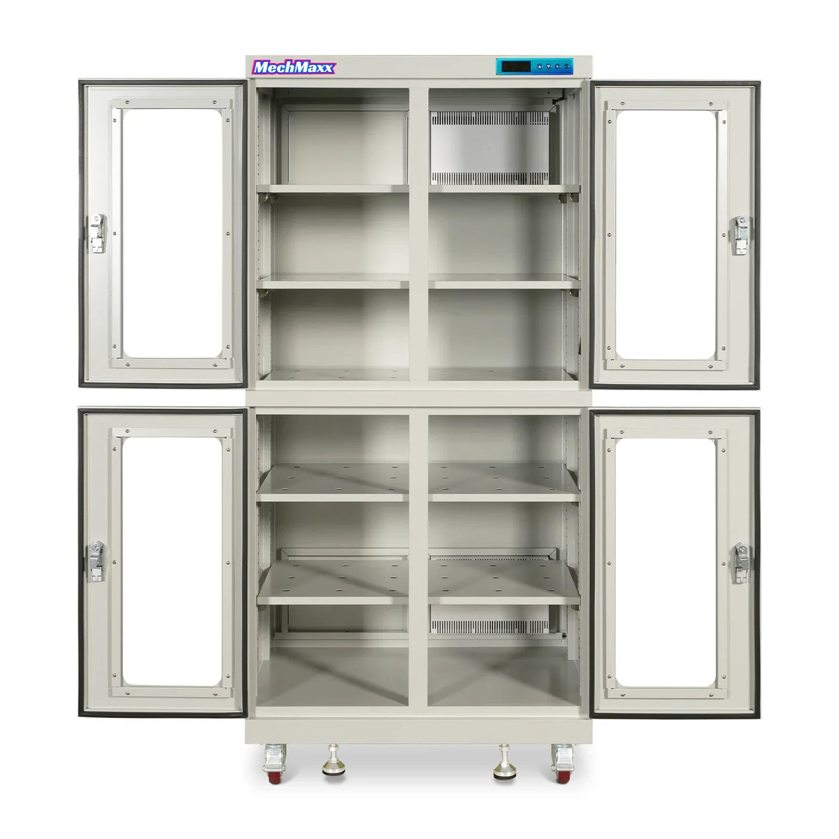 MechMaxx EDC880AW Desiccator Cabinet 880L ESD Electronic Dry Cabinet 20-60% RH Low Humidity Storage White New