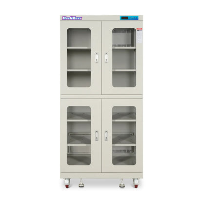 MechMaxx EDC880AW Desiccator Cabinet 880L ESD Electronic Dry Cabinet 20-60% RH Low Humidity Storage White New