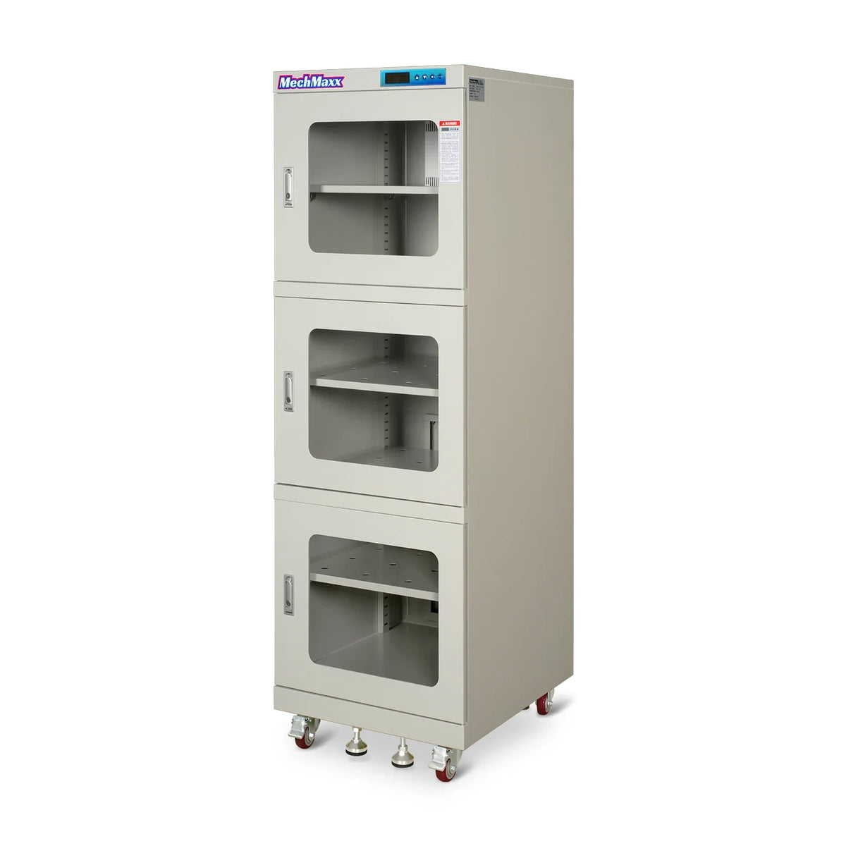 MechMaxx EDC730AW Desiccator Cabinet 730L ESD Electronic Dry Cabinet 20-60% RH Low Humidity Storage White New