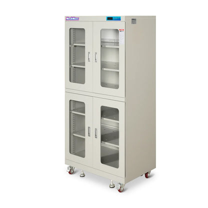 MechMaxx EDC880CW Desiccator Cabinet 1-10% RH Electronic Dry Cabinet 880L ESD Ultra-Low Humidity Storage White New