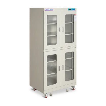 MechMaxx EDC880CW Desiccator Cabinet 1-10% RH Electronic Dry Cabinet 880L ESD Ultra-Low Humidity Storage White New