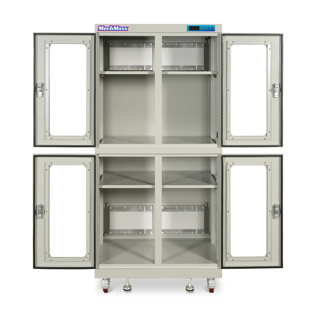 MechMaxx EDC880CW Desiccator Cabinet 1-10% RH Electronic Dry Cabinet 880L ESD Ultra-Low Humidity Storage White New