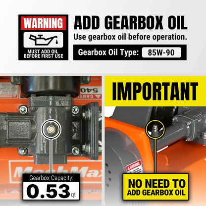 MechMaxx EFS 48 Flail Mower 48" Light-Duty 3 Point PTO Driven 15-35HP New