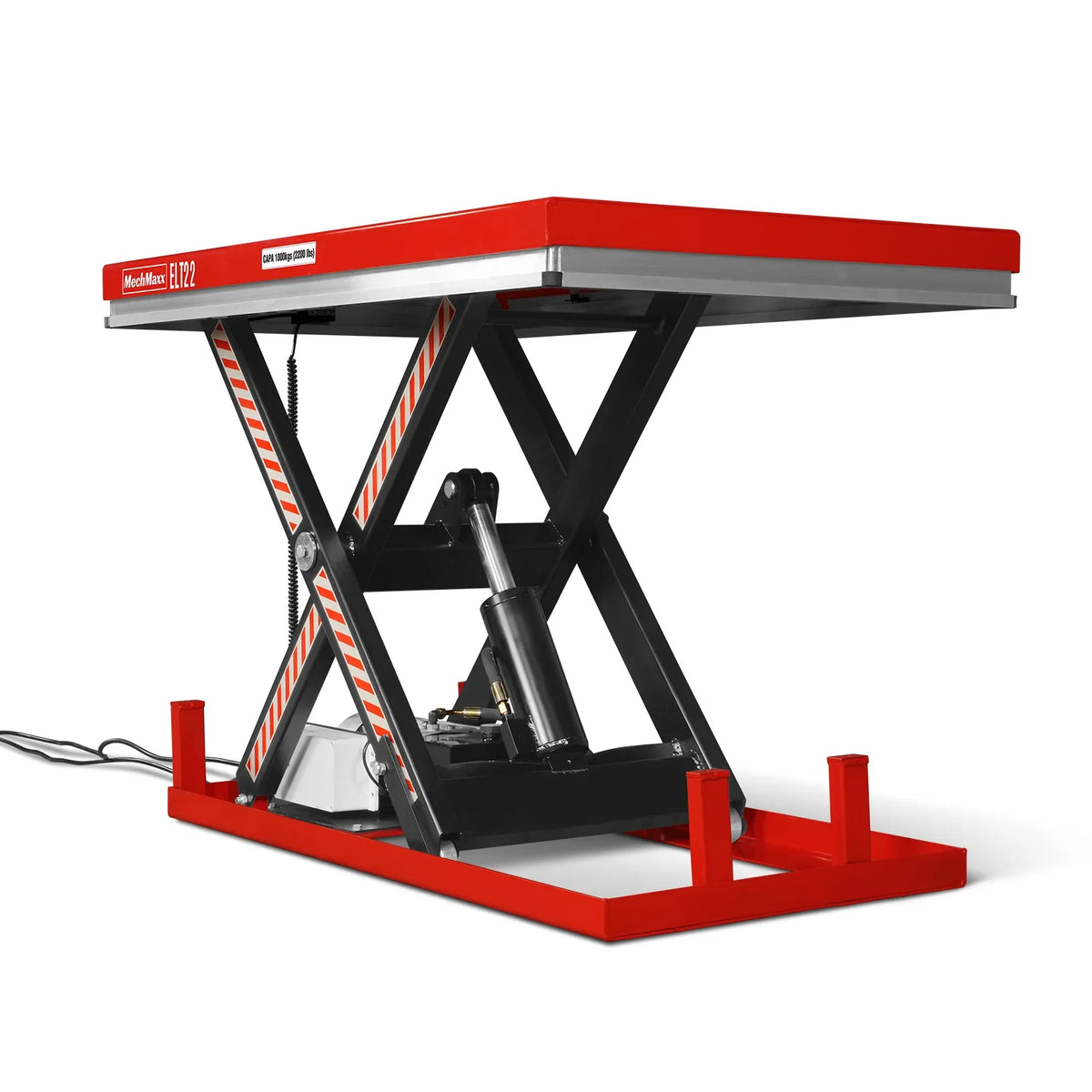 MechMaxx ELT22 Lift Table 2200 lbs Capacity Electric Hydraulic 51.2" x 32.3" Platform 39.4" Lift Height UL Certified Motor New