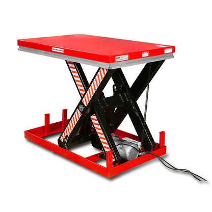 MechMaxx ELT44 Lift Table 4400 lbs Capacity Stationary Powered Hydraulic 51.2" x 33.5" Platform 41.3" Lift Height UL Certified Motor New
