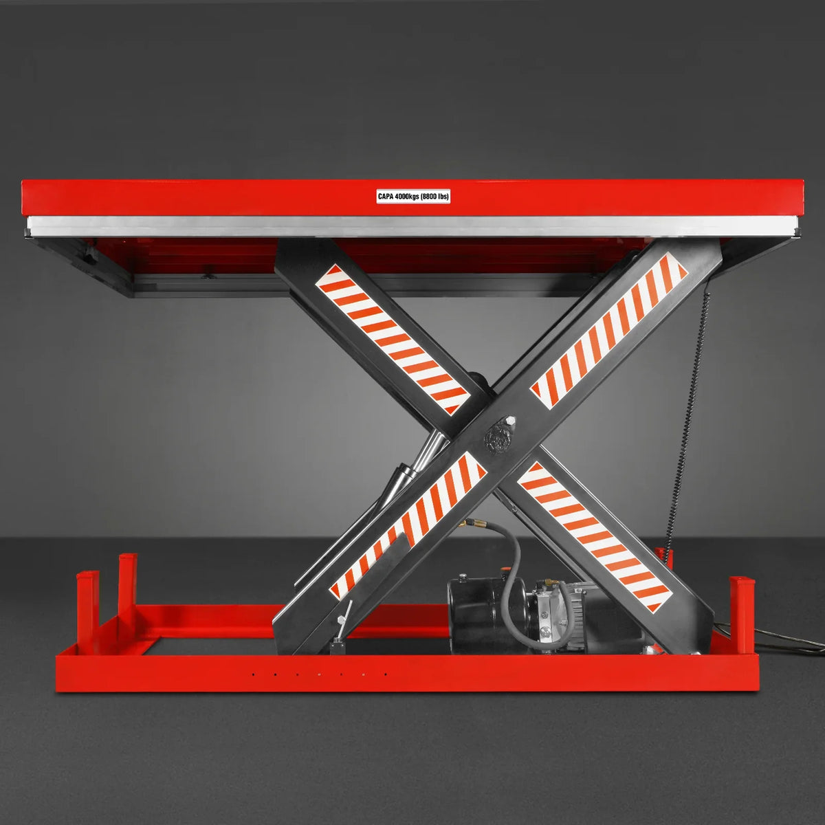 MechMaxx ELT88 Lift Table 8800 lbs Capacity Stationary Hydraulic 66.9" x 47.2" Platform 43.3" Height UL Certified Motor New