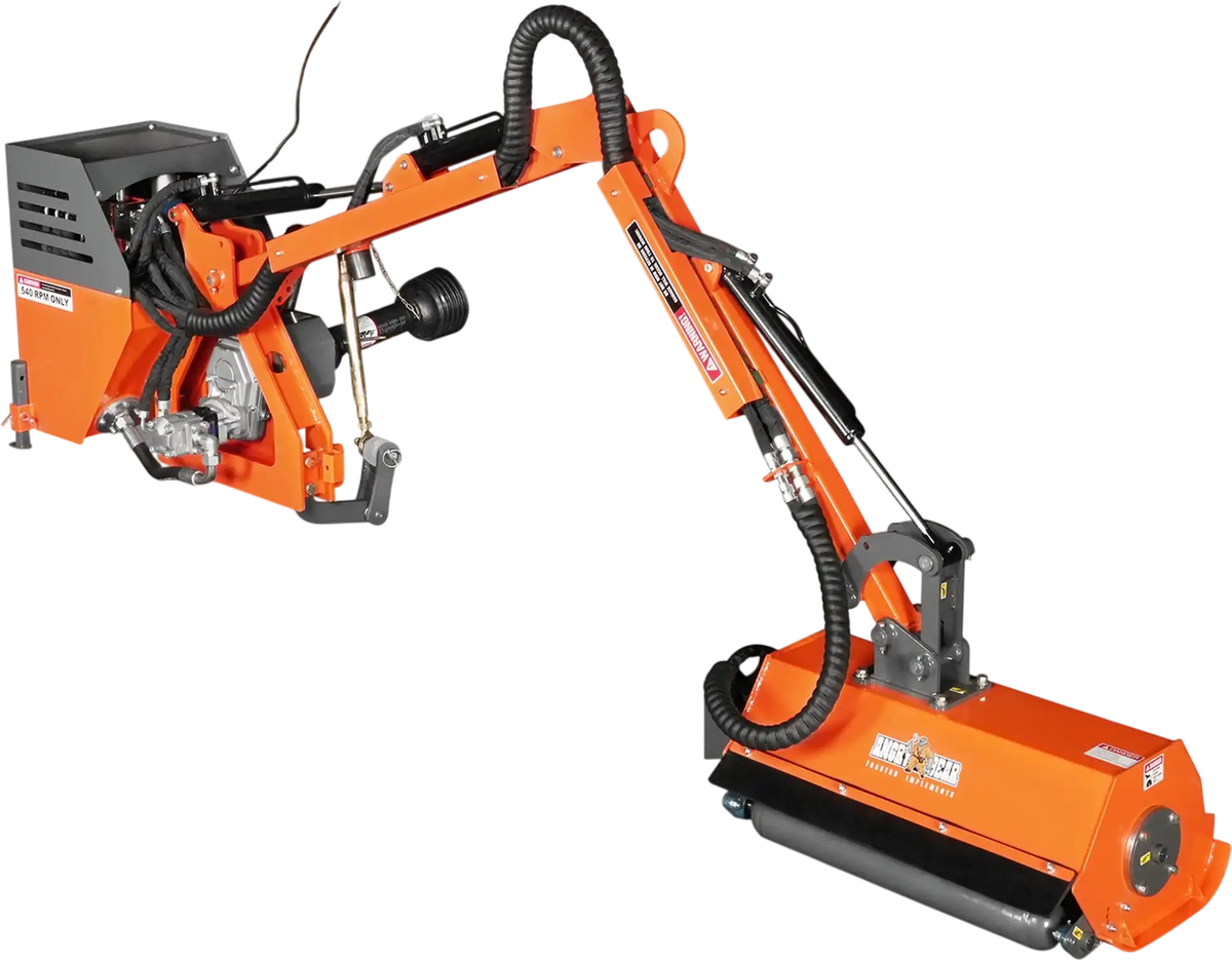 MechMaxx ERM80 Flail Mower 31.5" Remote Control 3-Point Boom Maximum Reach 11' 2" 20-55 HP New