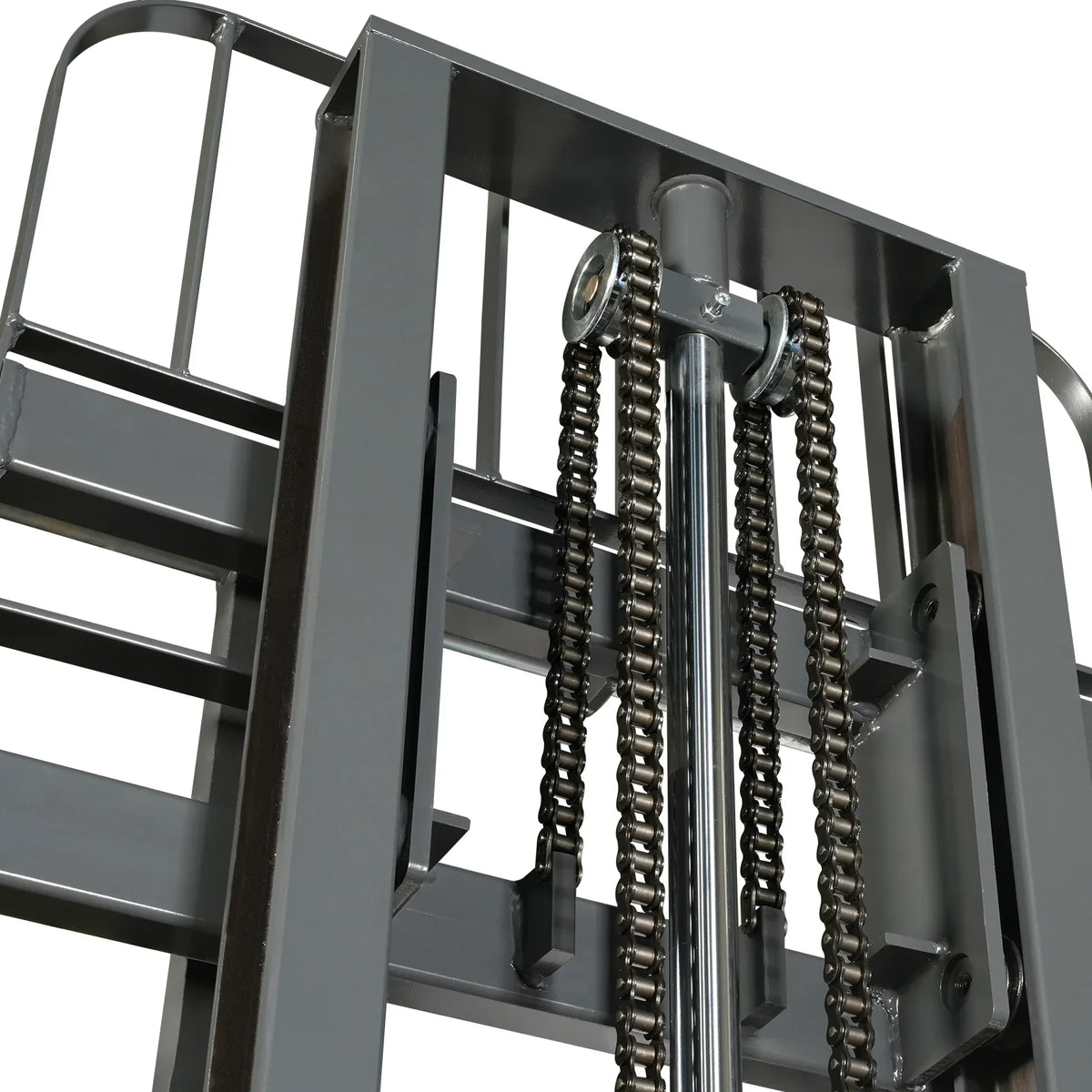 MechMaxx F26-138S Stacker 2640 lbs Lithium-ion Electric Straddle 138" Lift Adjustable Legs & Forks New